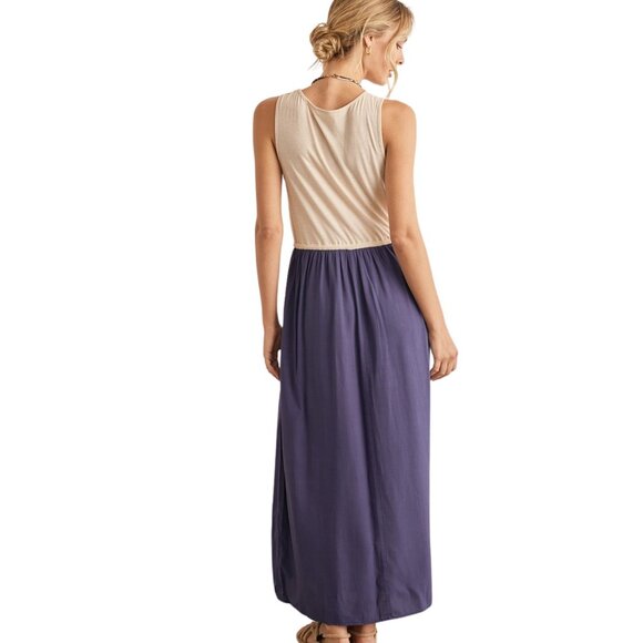 Drawstring Maxi Dress - Picture 2 of 3